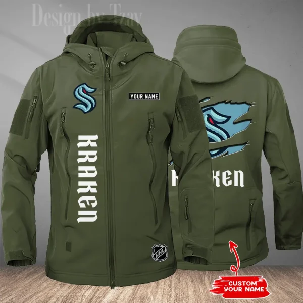 Seattle Kraken Tactical Winter Men's Outdoor Waterproof New 2025 SPTWSMOW214