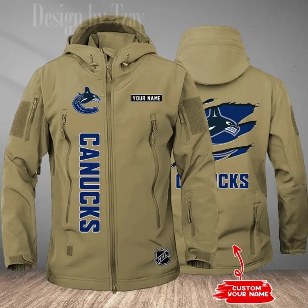 Vancouver Canucks Tactical Winter Men's Outdoor Waterproof New 2025 SPTWSMOW219 - Image 2