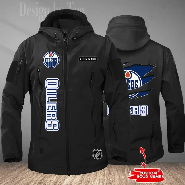 Edmonton Oilers Tactical Winter Men's Outdoor Waterproof New 2025 SPTWSMOW223
