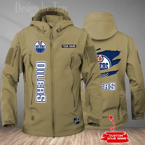 Edmonton Oilers Tactical Winter Men's Outdoor Waterproof New 2025 SPTWSMOW223 - Image 2