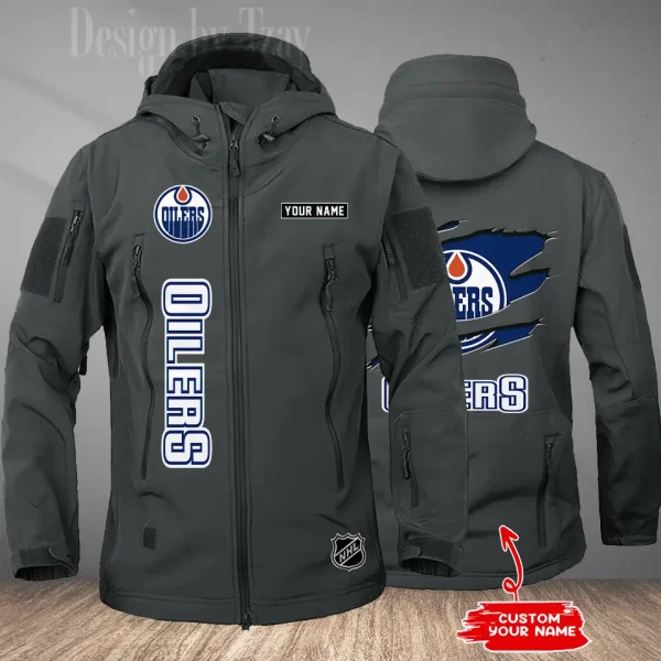 Edmonton Oilers Tactical Winter Men's Outdoor Waterproof New 2025 SPTWSMOW223 - Image 3