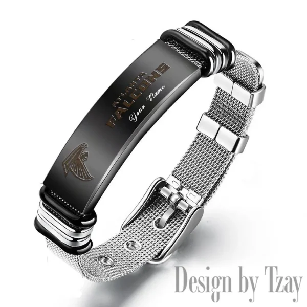 Atlanta Falcons Bracelet Perfect Gift For Fans SPTSBRACELET066 - Image 2