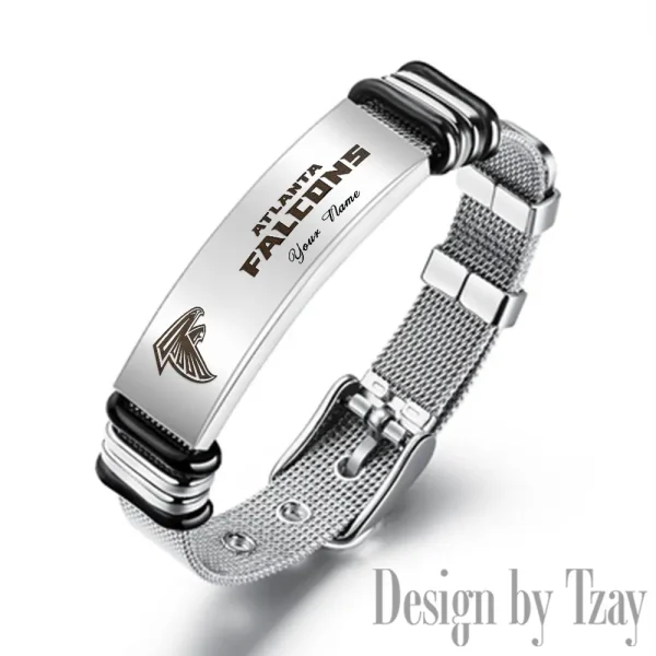 Atlanta Falcons Bracelet Perfect Gift For Fans SPTSBRACELET066 - Image 3