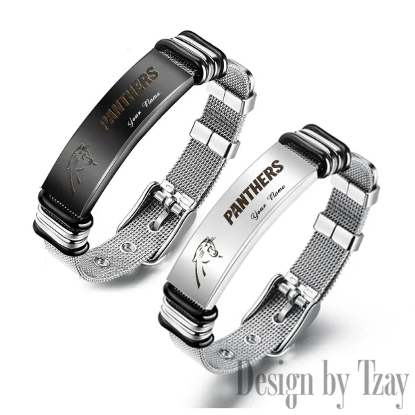 Carolina Panthers Bracelet Perfect Gift For Fans SPTSBRACELET069