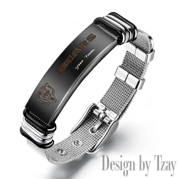 Chicago Bears Bracelet Perfect Gift For Fans SPTSBRACELET070 - Image 2