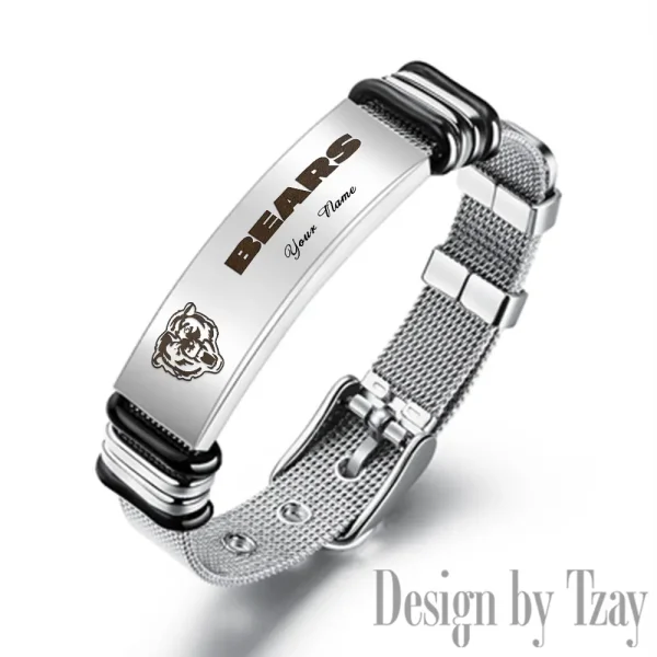 Chicago Bears Bracelet Perfect Gift For Fans SPTSBRACELET070 - Image 3