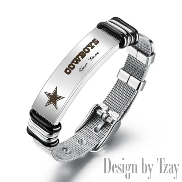 Dallas Cowboys Bracelet Perfect Gift For Fans SPTSBRACELET073 - Image 2