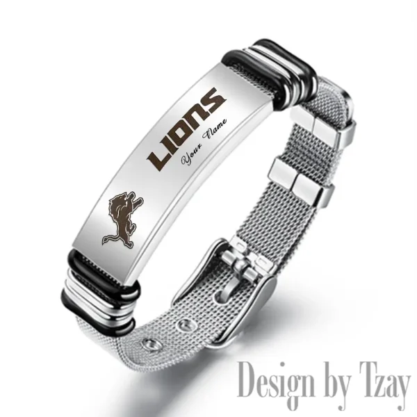 Detroit Lions Bracelet Perfect Gift For Fans SPTSBRACELET075 - Image 4
