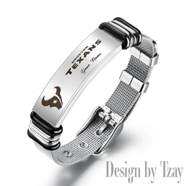 Houston Texans Bracelet Perfect Gift For Fans SPTSBRACELET077 - Image 4