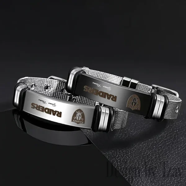 Las Vegas Raiders Bracelet Perfect Gift For Fans SPTSBRACELET081 - Image 2