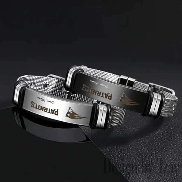 New England Patriots Bracelet Perfect Gift For Fans SPTSBRACELET086 - Image 2