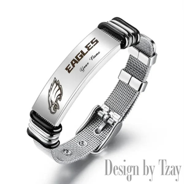 Philadelphia Eagles Bracelet Perfect Gift For Fans SPTSBRACELET090 - Image 2