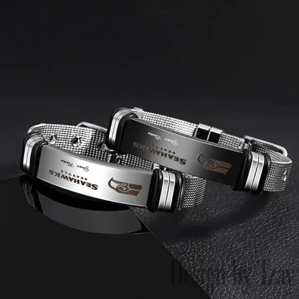 Seattle Seahawks Bracelet Perfect Gift For Fans SPTSBRACELET093 - Image 3