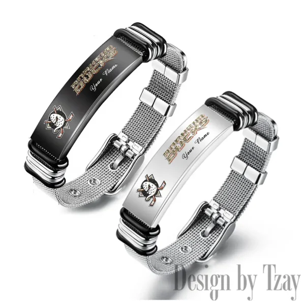 Anaheim Ducks NHL Bracelet Perfect Gift For Fans SPTSBRACELET097