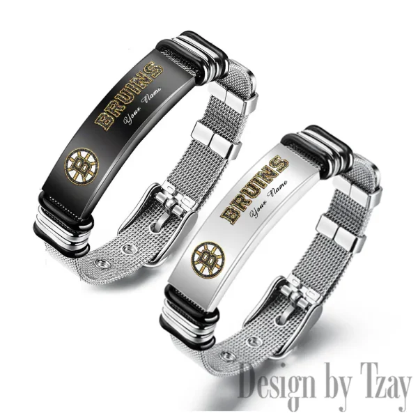 Boston Bruins NHL Bracelet Perfect Gift For Fans SPTSBRACELET098