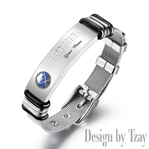Buffalo Sabres  NHL Bracelet Perfect Gift For Fans SPTSBRACELET099 - Image 2