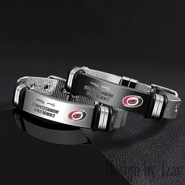 Carolina Hurricanes  NHL Bracelet Perfect Gift For Fans SPTSBRACELET101 - Image 2