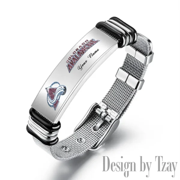 Colorado Avalanche NHL Bracelet Perfect Gift For Fans SPTSBRACELET103 - Image 2