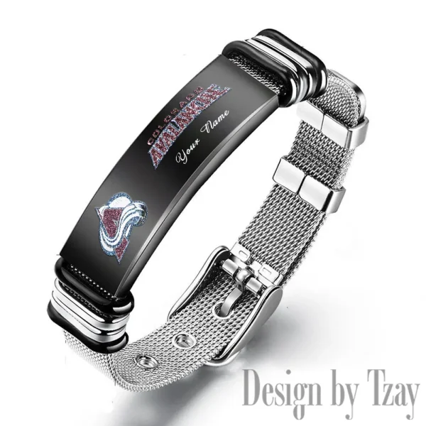 Colorado Avalanche NHL Bracelet Perfect Gift For Fans SPTSBRACELET103 - Image 4