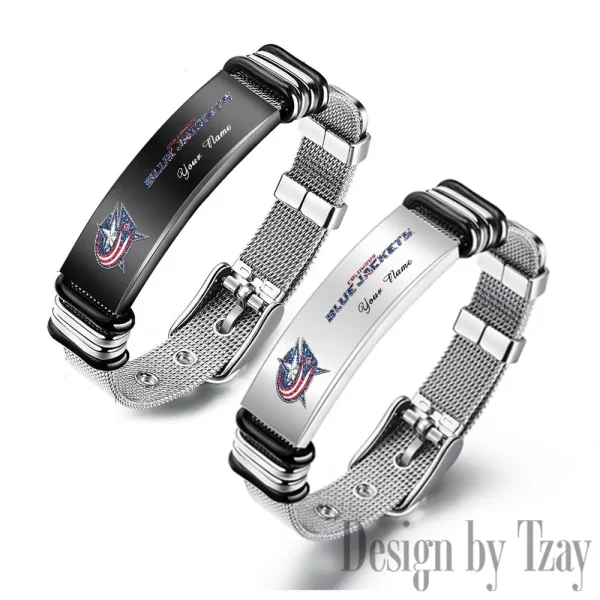 Columbus Blue Jackets NHL Bracelet Perfect Gift For Fans SPTSBRACELET104