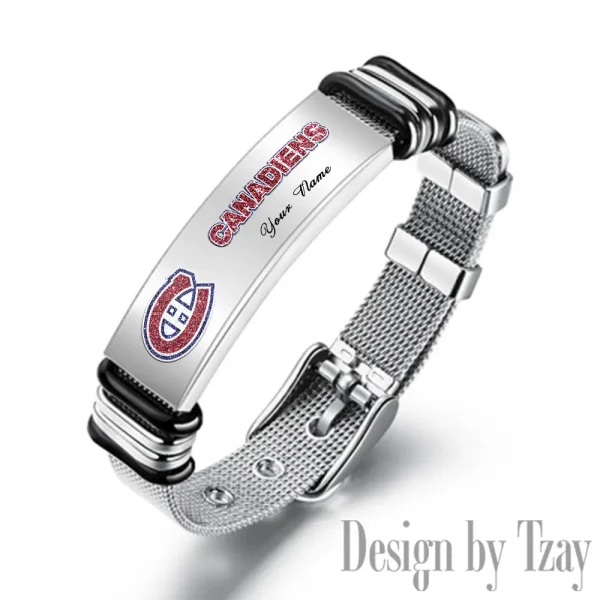 Montréal Canadiens NHL Bracelet Perfect Gift For Fans SPTSBRACELET111 - Image 2