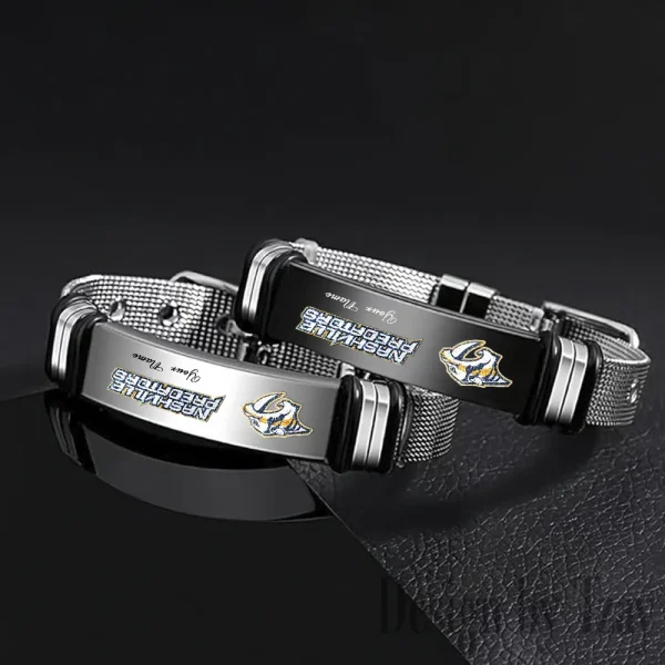 Nashville Predators NHL Bracelet Perfect Gift For Fans SPTSBRACELET112 - Image 2