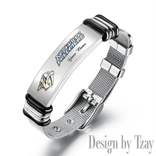 Nashville Predators NHL Bracelet Perfect Gift For Fans SPTSBRACELET112 - Image 3