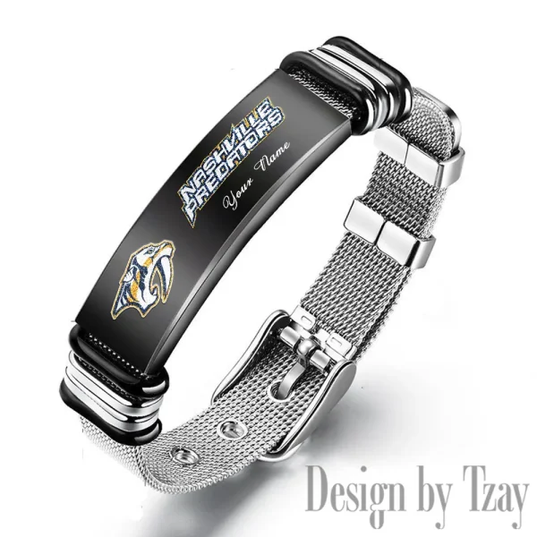Nashville Predators NHL Bracelet Perfect Gift For Fans SPTSBRACELET112 - Image 4