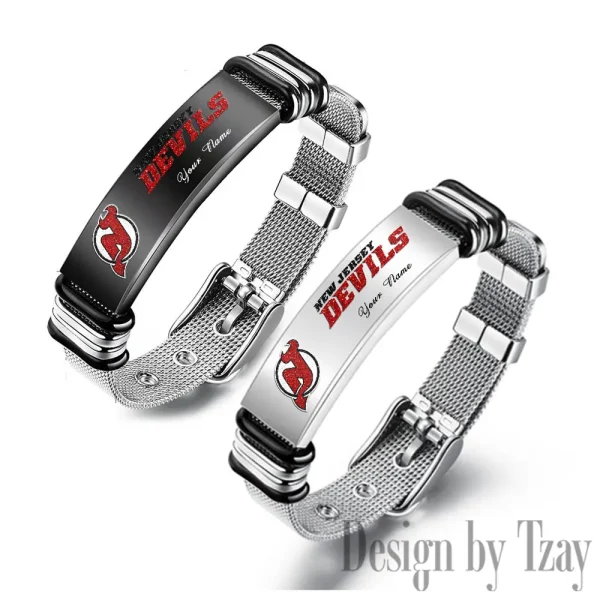 New Jersey Devils NHL Bracelet Perfect Gift For Fans SPTSBRACELET113
