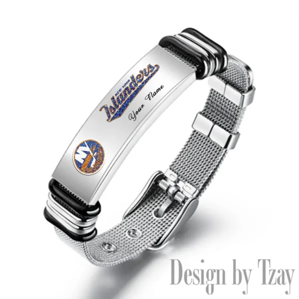 New York Islanders  NHL Bracelet Perfect Gift For Fans SPTSBRACELET114 - Image 2