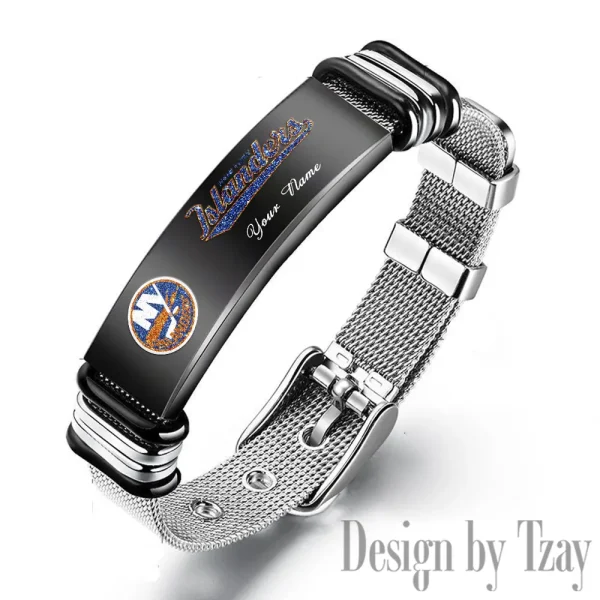 New York Islanders  NHL Bracelet Perfect Gift For Fans SPTSBRACELET114 - Image 4