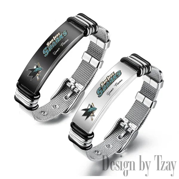 San Jose Sharks NHL Bracelet Perfect Gift For Fans SPTSBRACELET119