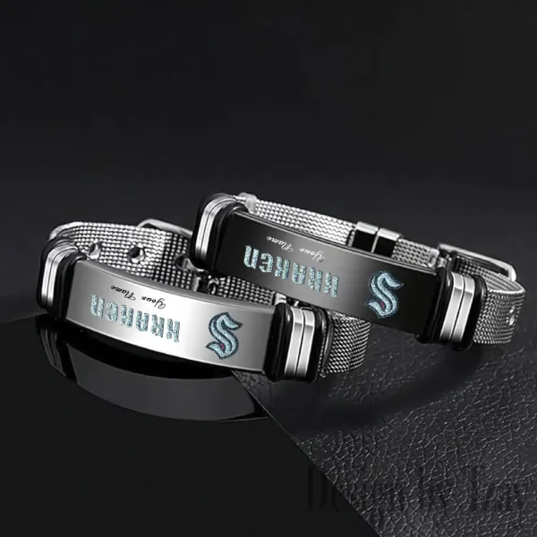 Seattle Kraken NHL Bracelet Perfect Gift For Fans SPTSBRACELET120 - Image 2