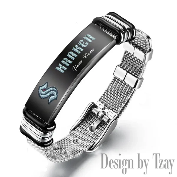 Seattle Kraken NHL Bracelet Perfect Gift For Fans SPTSBRACELET120 - Image 3