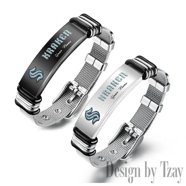 Seattle Kraken NHL Bracelet Perfect Gift For Fans SPTSBRACELET120