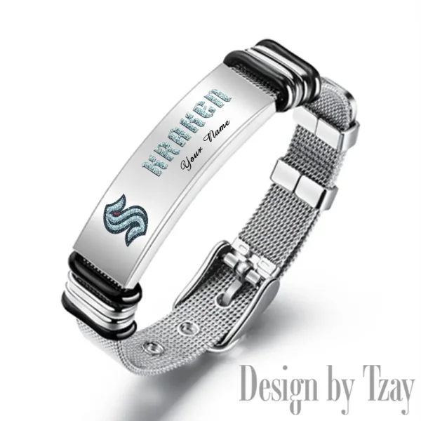 Seattle Kraken NHL Bracelet Perfect Gift For Fans SPTSBRACELET120 - Image 4