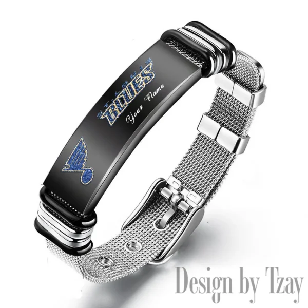 St. Louis Blues NHL Bracelet Perfect Gift For Fans SPTSBRACELET121 - Image 2