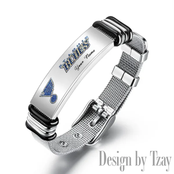 St. Louis Blues NHL Bracelet Perfect Gift For Fans SPTSBRACELET121 - Image 4