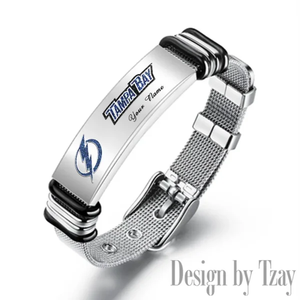 Tampa Bay Lightning NHL Bracelet Perfect Gift For Fans SPTSBRACELET122 - Image 3