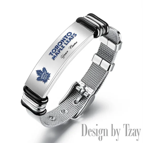 Toronto Maple Leafs NHL Bracelet Perfect Gift For Fans SPTSBRACELET123 - Image 3