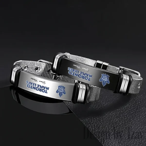 Toronto Maple Leafs NHL Bracelet Perfect Gift For Fans SPTSBRACELET123 - Image 4