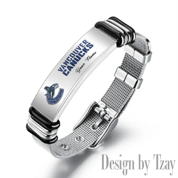 Vancouver Canucks NHL Bracelet Perfect Gift For Fans SPTSBRACELET125 - Image 3