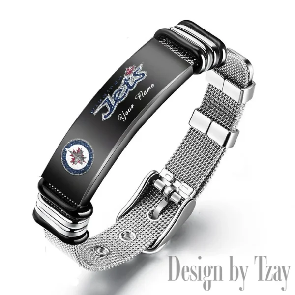 Winnipeg Jets NHL Bracelet Perfect Gift For Fans SPTSBRACELET128 - Image 2