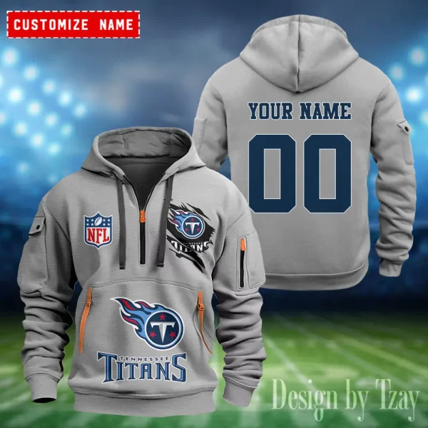Tennessee Titans Heavy Fleece Pullover Hoodie AZHEAVYHD420