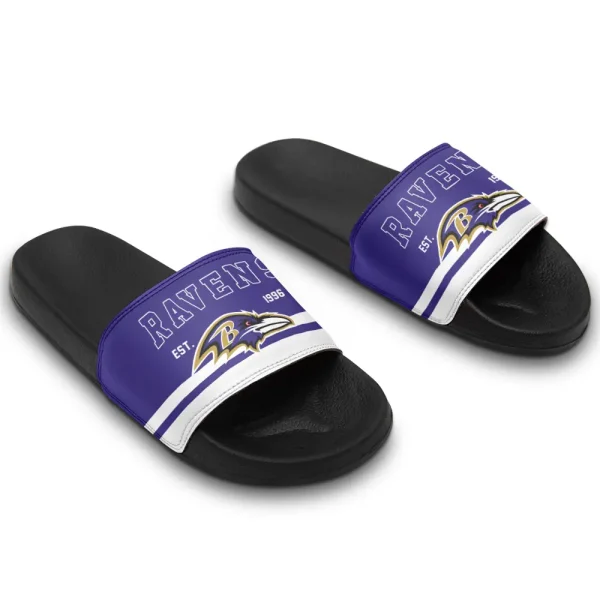 Baltimore Ravens Slide Sandals New Version 2025 SPTSSANDALS067