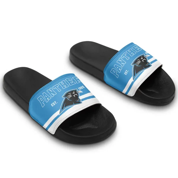 Carolina Panthers Slide Sandals New Version 2025 SPTSSANDALS069