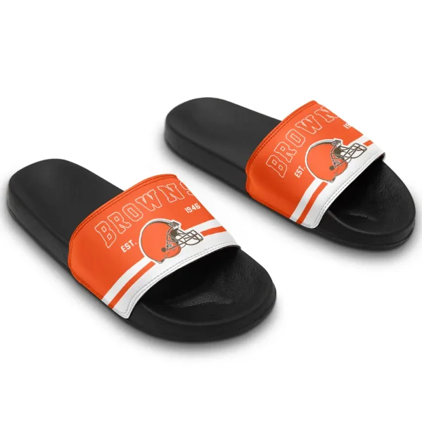 Cleveland Browns Slide Sandals New Version 2025 SPTSSANDALS072