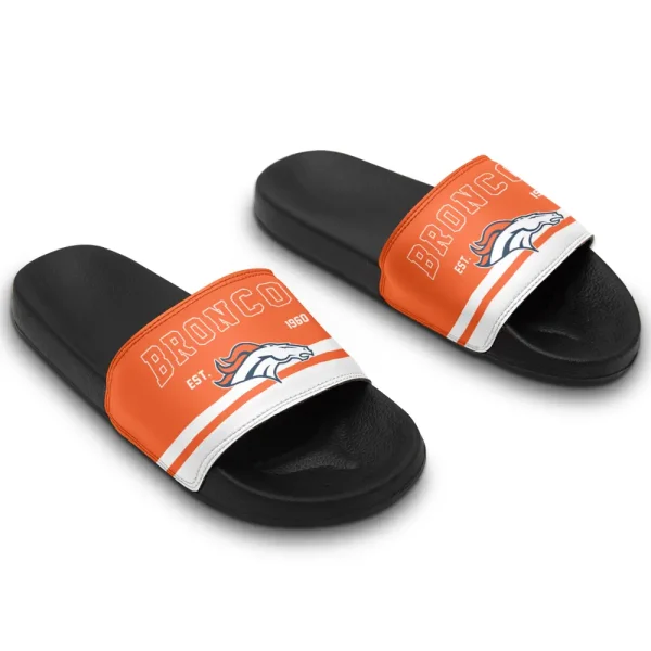 Denver Broncos Slide Sandals New Version 2025 SPTSSANDALS074
