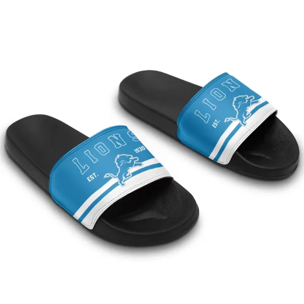 Detroit Lions Slide Sandals New Version 2025 SPTSSANDALS075