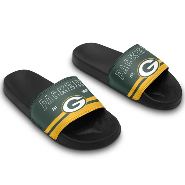 Green Bay Packers Slide Sandals New Version 2025 SPTSSANDALS076